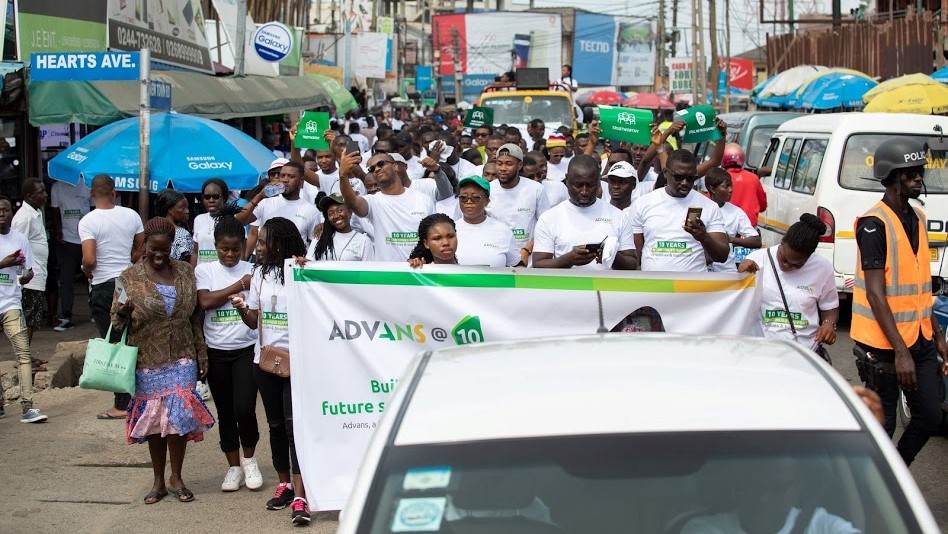 Advans Ghana Health Walk